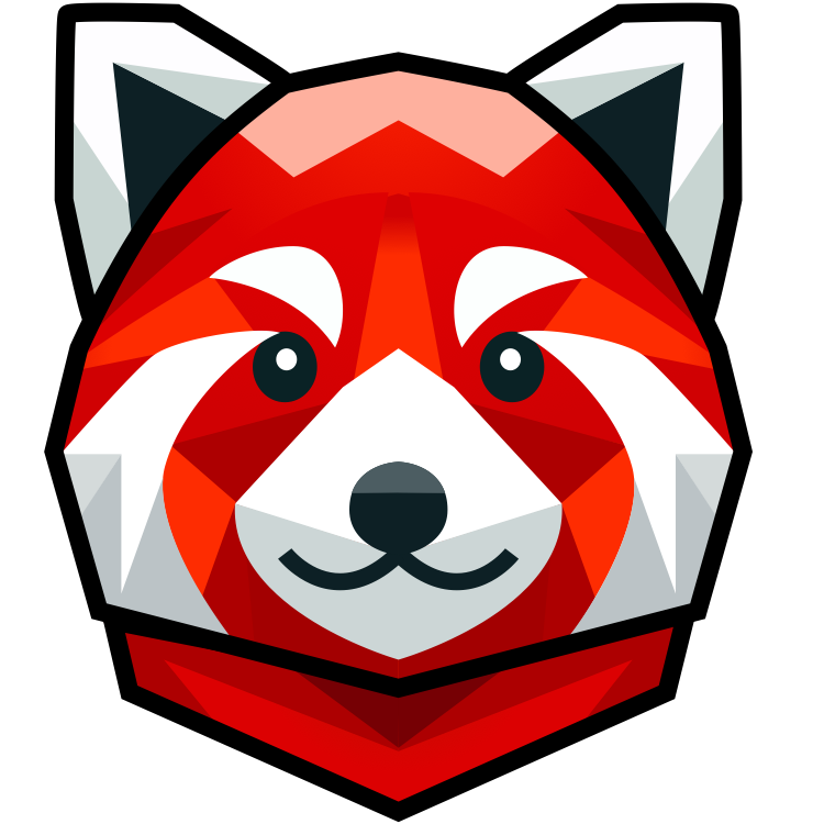 EdTech Panda red panda logo